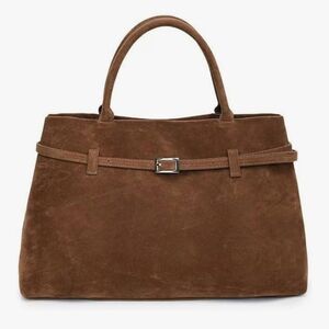 Fine Lux Faux Suede Tote Bags NWT